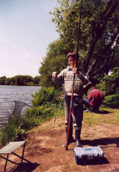 Mon premier poisson, un gardon