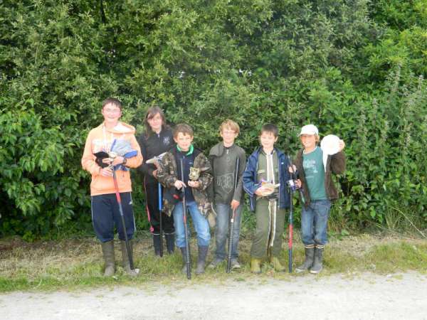 une partie de la troupe apr�s le concours de fin juin.