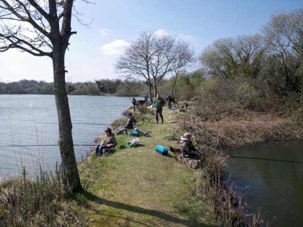 Partie de p�che � la Laverie.