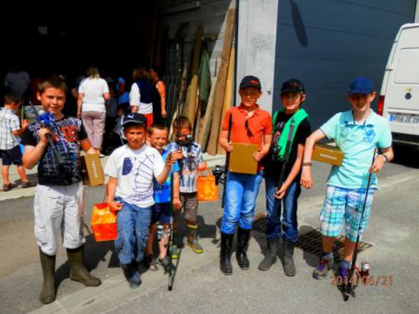 Remise des prix au local de la p�che.