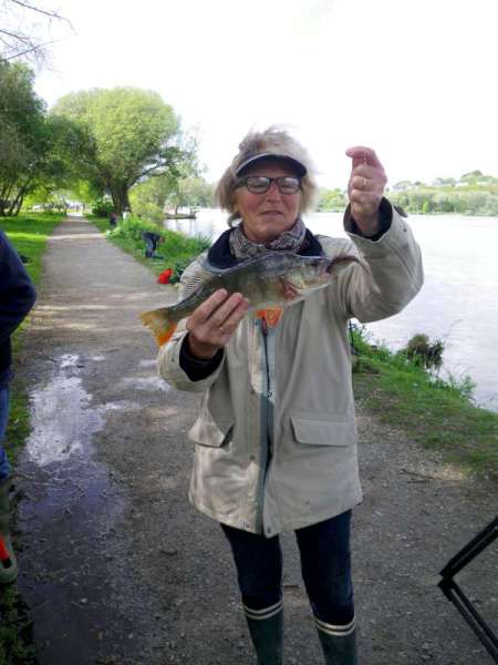 Une belle perche pour Fran�oise.