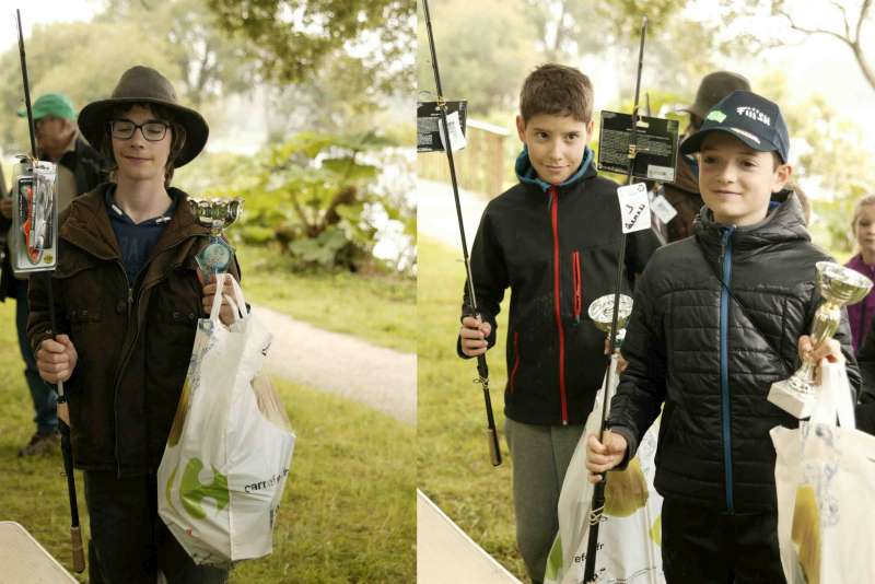 Tous gagnants! Bravo, les gars!