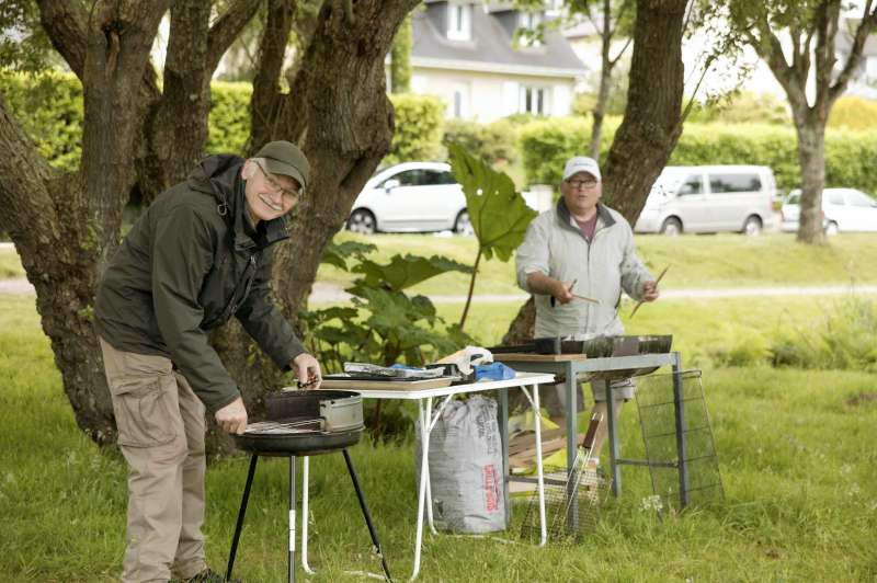 Chez les gaulois, tout se termine par un bon repas!