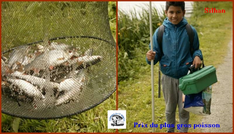 Belle p�che. Silhan gagne le prix du plus gros poisson