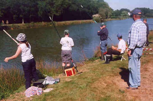 En action de p�che