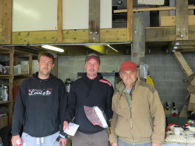 Seconds: Le MOAL Fabrice /SIMON Davis: 4 poissons: 31,6 Kg