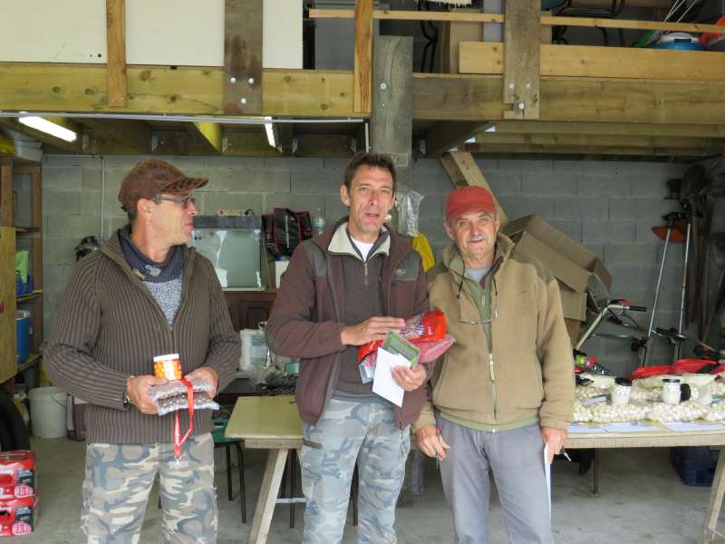 Cinqui�mes: SAUVAGE Philippe /SAUVAGE  Jean Marc: 3 poissons: 23,6 Kg