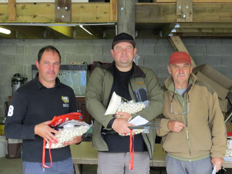 Sixi�mes : PECHRE Nicolas /DESMAY Christophe: 1 poisson: 12,7 kg