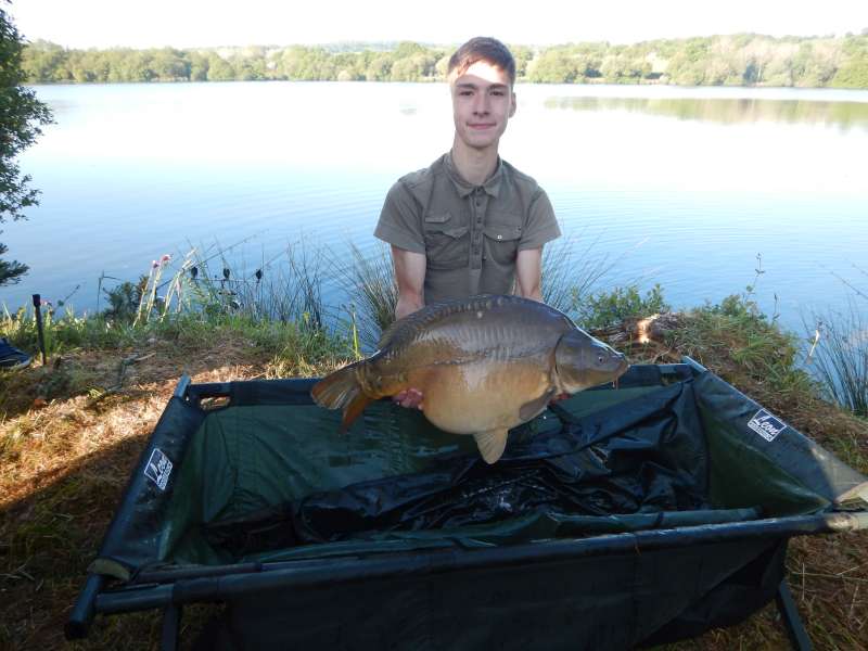 Une des premi�res prises par Mathieu
