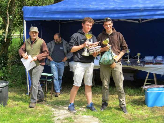 Les vainqueurs: Julien CORNIC et Thomas LE BEC