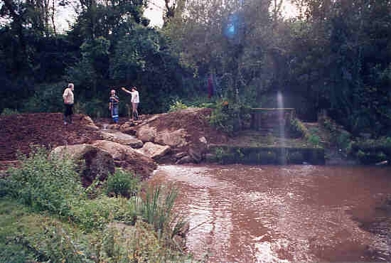 Vue globale des travaux.