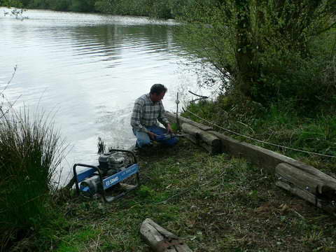 avec un groupe électrogène avec un groupe électrogène