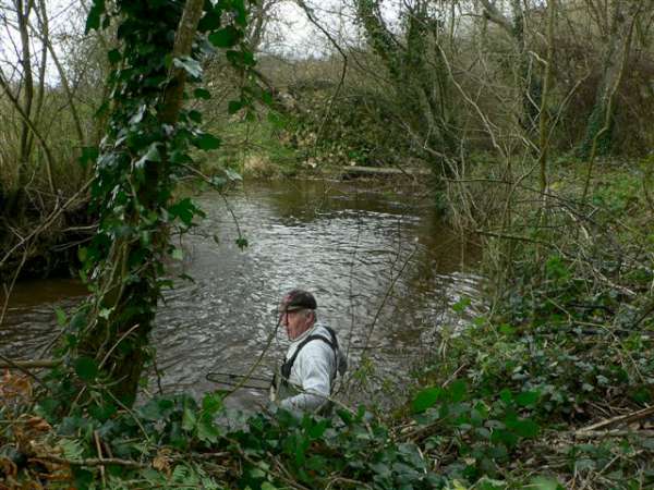 Dans l'eau jusqu'� la taille