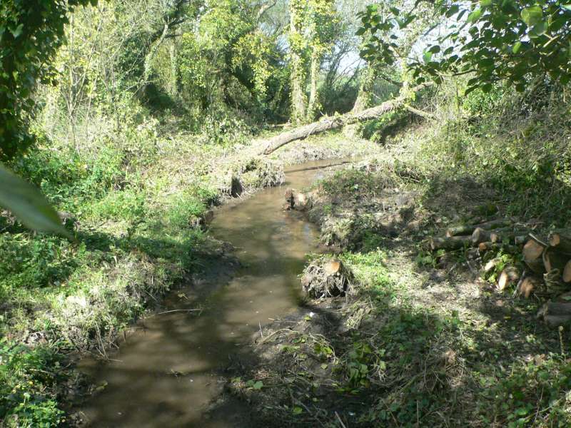 En amont de Kerzollo.