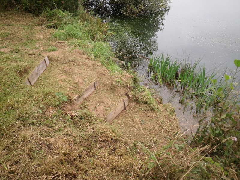 construction d'un autre escalier.