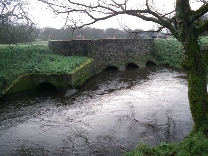 Le pont avant les travaux.