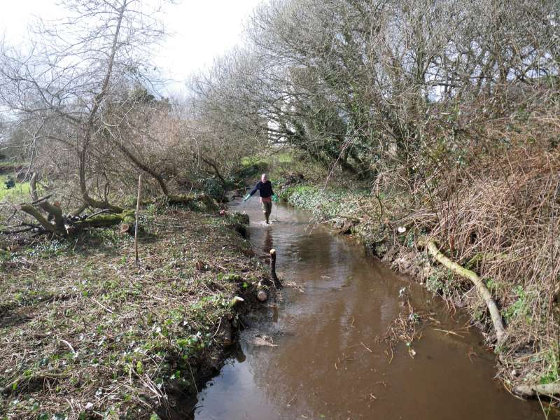 La rivi�re est enfin d�gag�e.