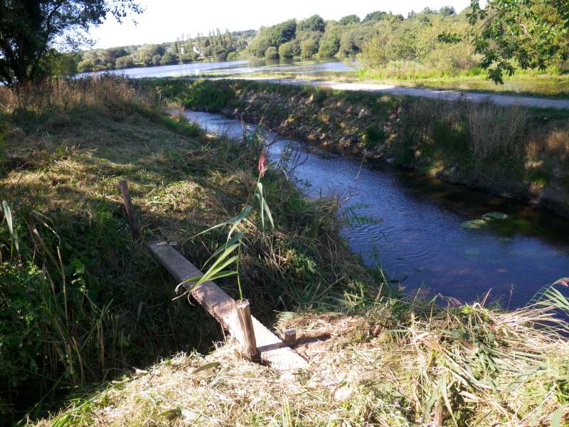 mise en place d'une 2�me passerelle.