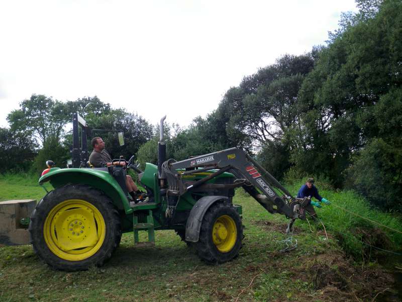 Merci au chauffeur et � son tracteur.