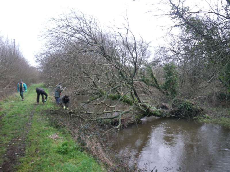 en aval de chez Madoc