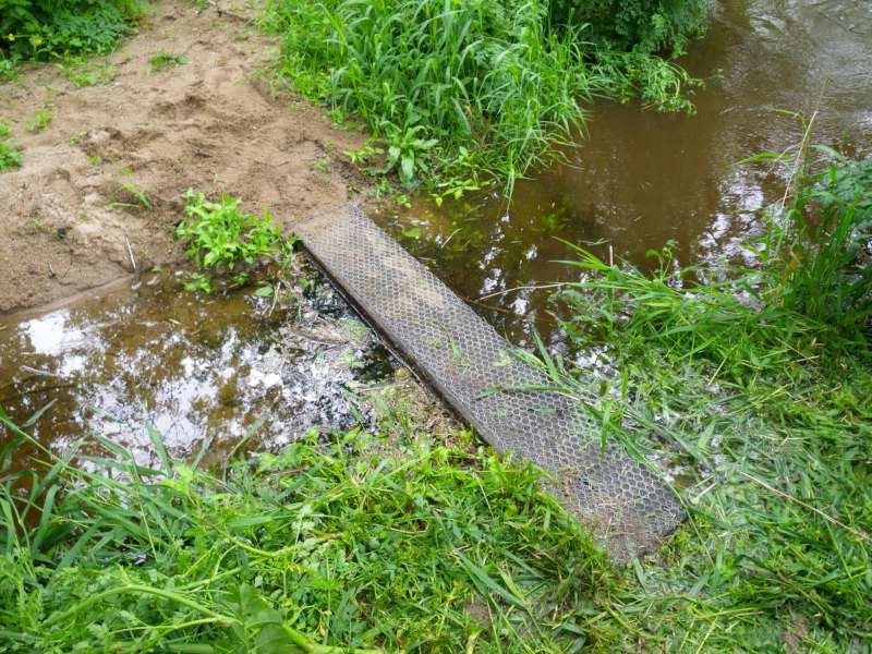 R�fection passerelle.