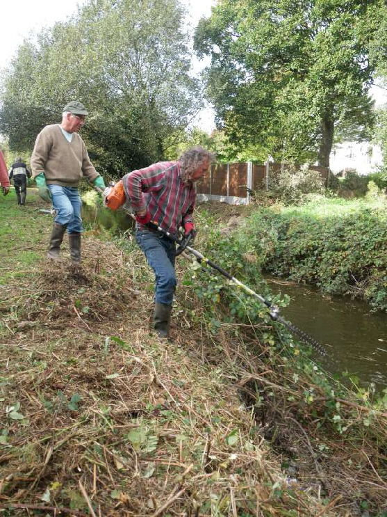 Le Pr�sident montre l'exemple.
