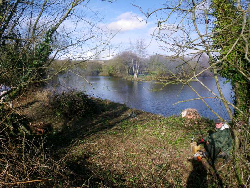 Plan d'eau de Poulinoc.