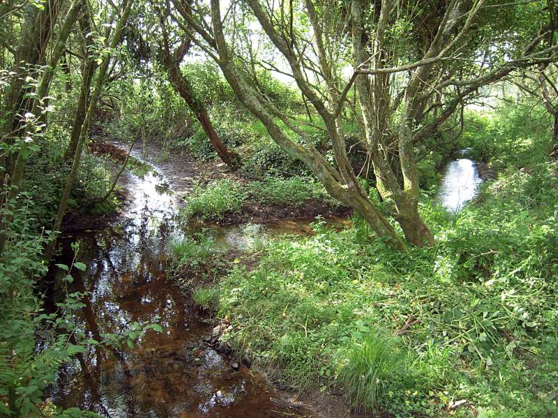 Travaux de la seconde �quipe: Confluence de l'Ildut et de l'All�gouet