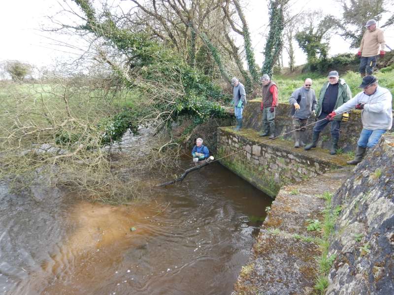 Dernier chantier, et Guy � la manoeuvre