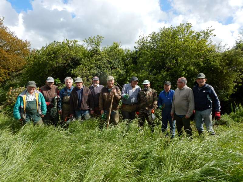 Photo finish. G�g� et Thomas n'ont pas pu poser.