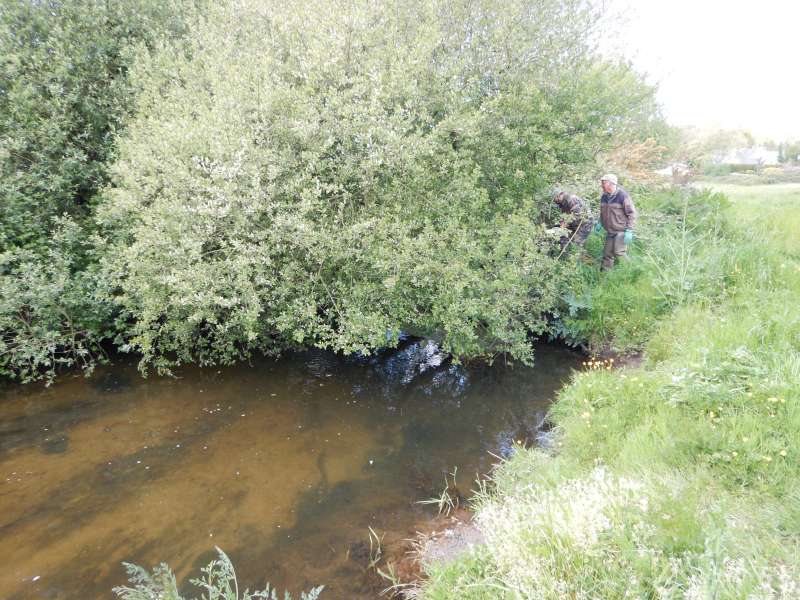 Et voici le premier obstacle sur notre parcours
