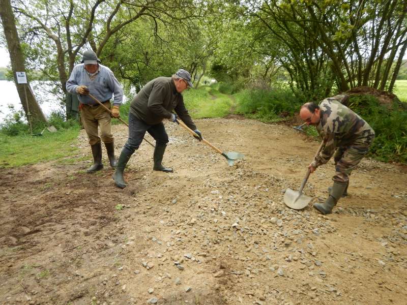 Pr�sident et vice pr�sident en plein effort!