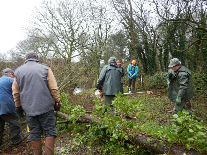 Derniers efforts pour d�gager le passage