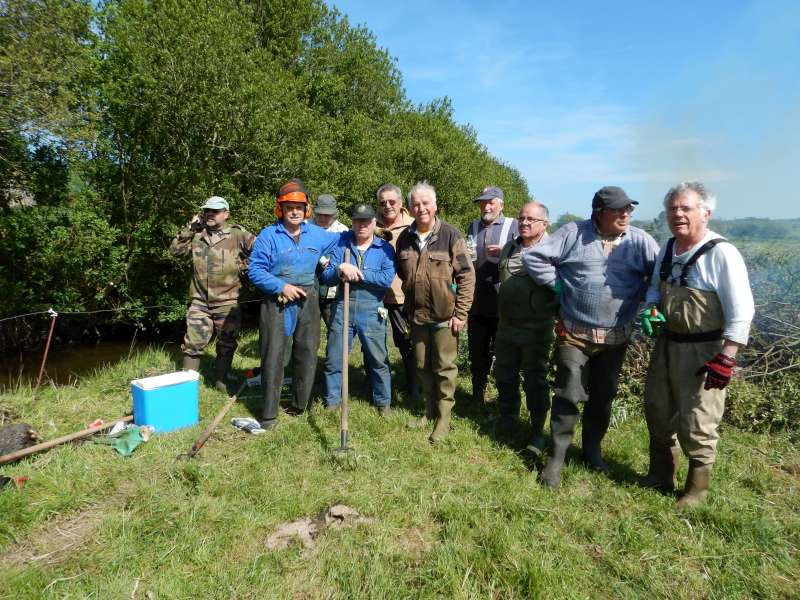 L'�quipe du jour. Il manque Pierrot sur l'image
