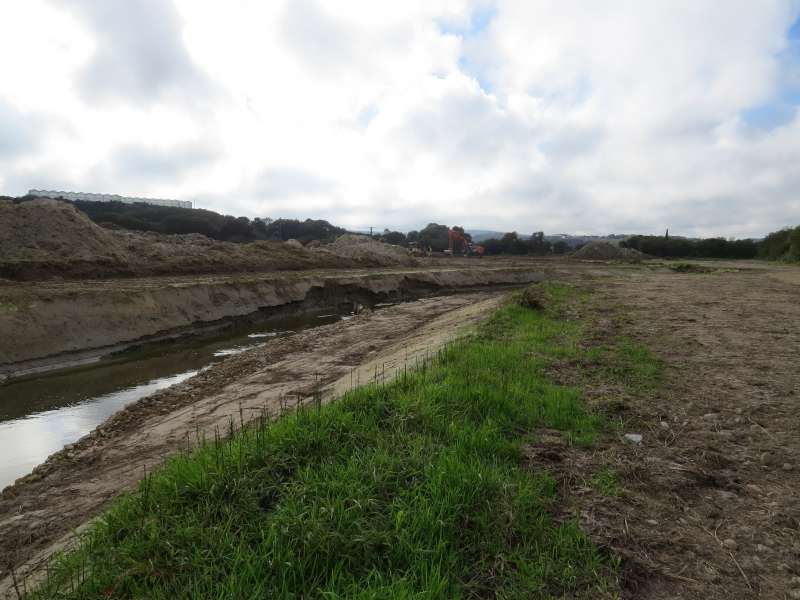 La restauration de la prairie est commenc�e