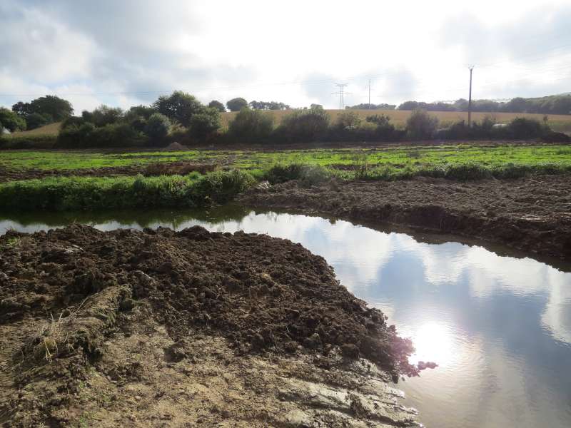 L'ancien lit a disparu