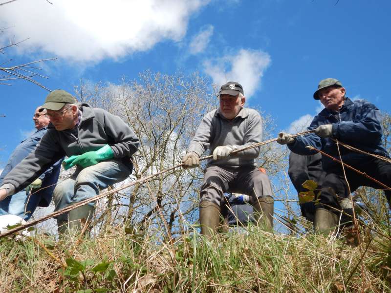 2 - Premier essai de tir � la corde