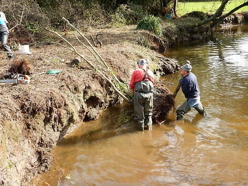 1 - Un bon palan, 2 rampes improvis�es...