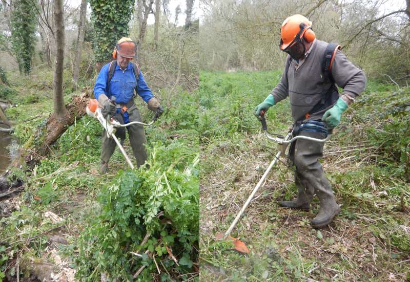 5 - Alain, vainqueur au sprint devant G�rard