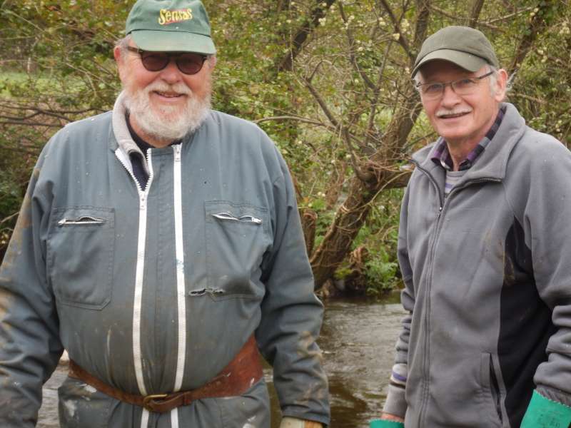 7 - G�rard (�cole de p�che) et Jean No�l (garde particulier)