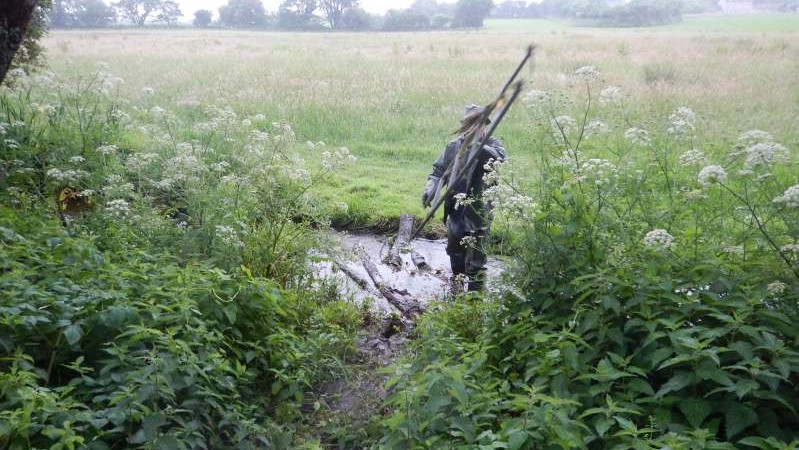 2 - Gilles, 1er au lancer d'�chelle...