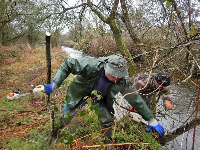 Gilles et Serge, embrousaill�s...