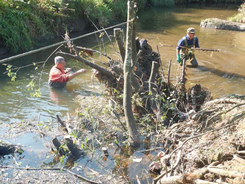 10 - Une fois de plus, le palan va nous rendre un grand service