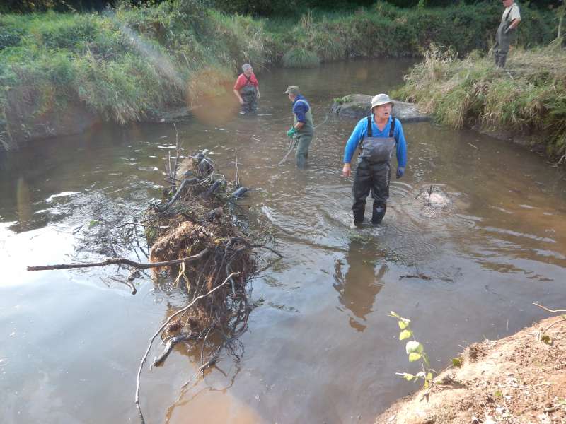 11 - Il sera plus facile de tirer dans le sens du courant
