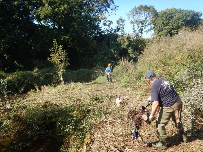 6 - M��gnifique lancer de souche r�alis� par notre Pr�sident!