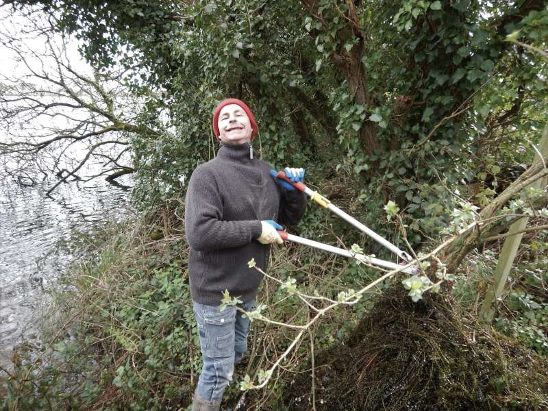 Jolie pause de Olivier!...