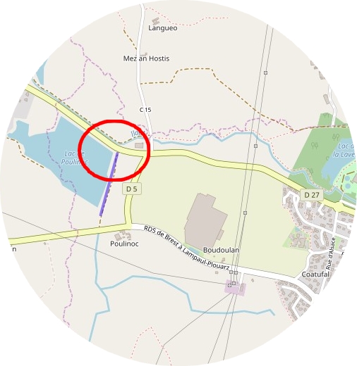 Fin des travaux: St Renan.