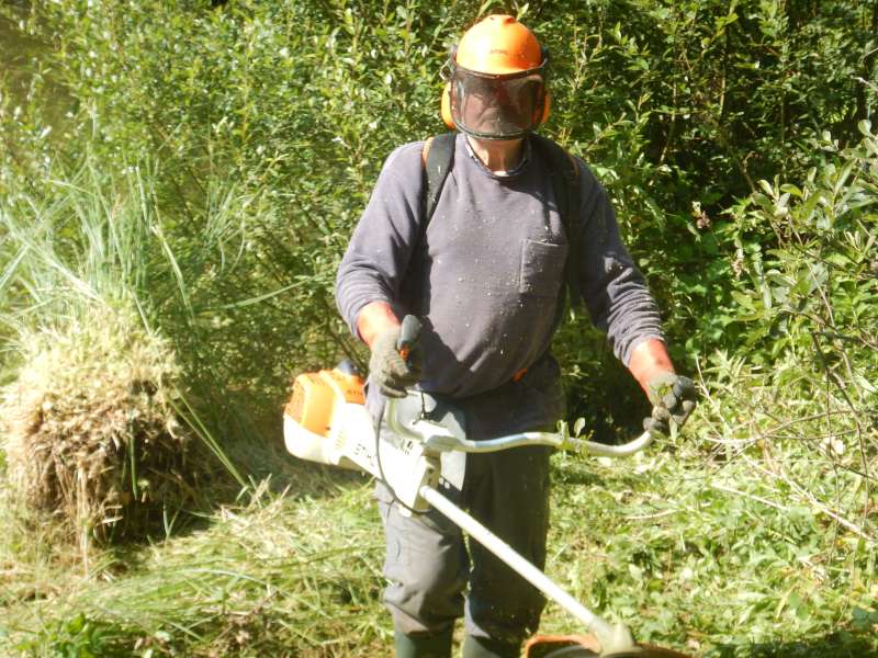 Alain retrouve son outil favori!