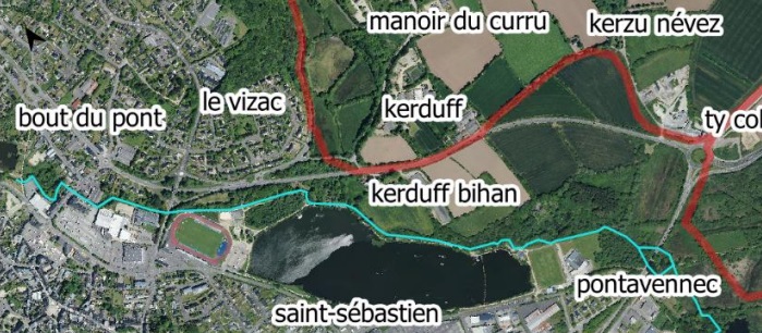 De Pontavennec � Bout du Pont