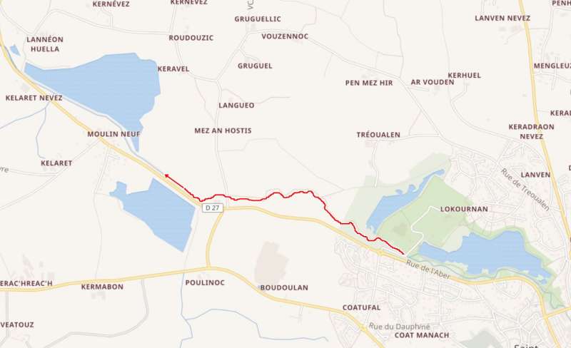 En descendant l'Ildut...